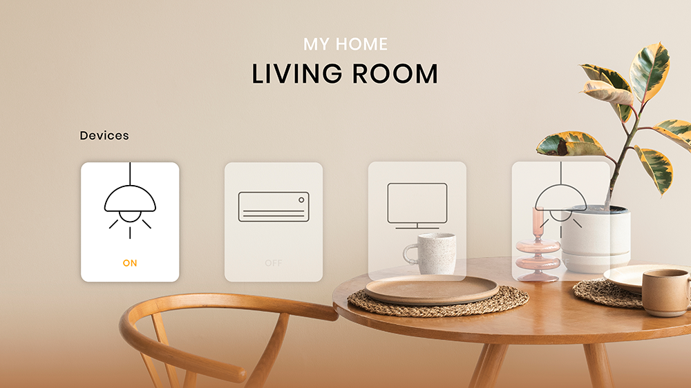 An image of smart home applications
